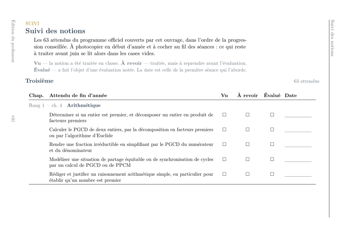 Mathématiques Troisième - Édition professeur — page d’aperçu 6