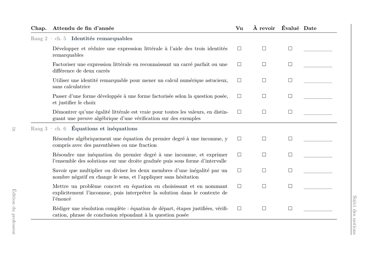 Mathématiques Troisième - Édition professeur — page d’aperçu 7