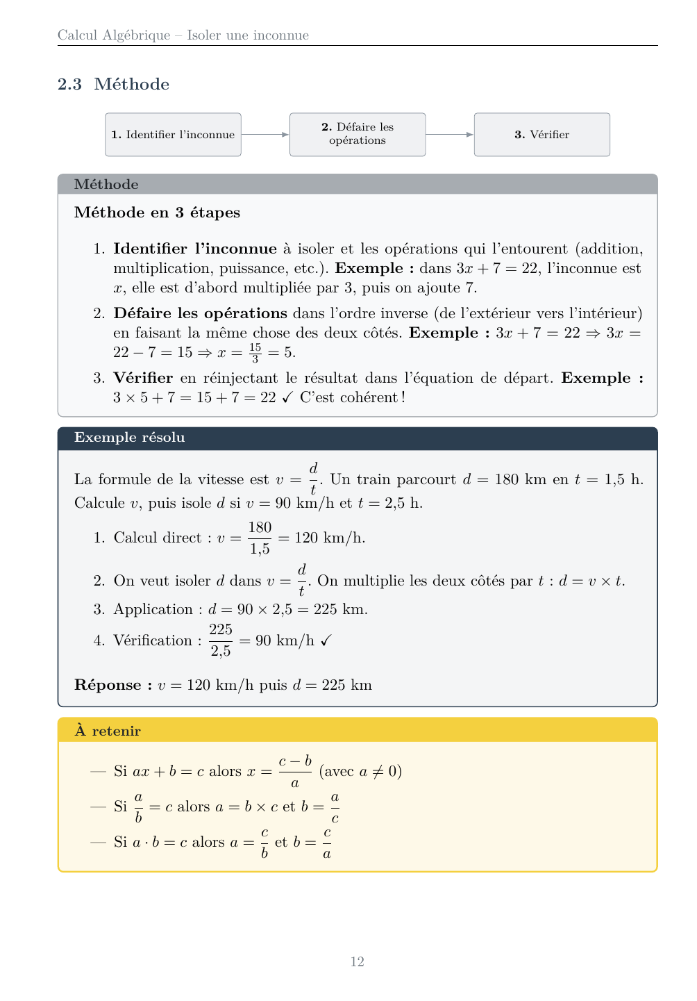 Mathématiques Quatrième - Édition élève — page d’aperçu 2