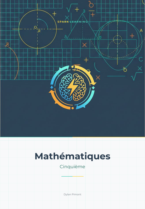 Couverture - Mathématiques Cinquième, édition élève
