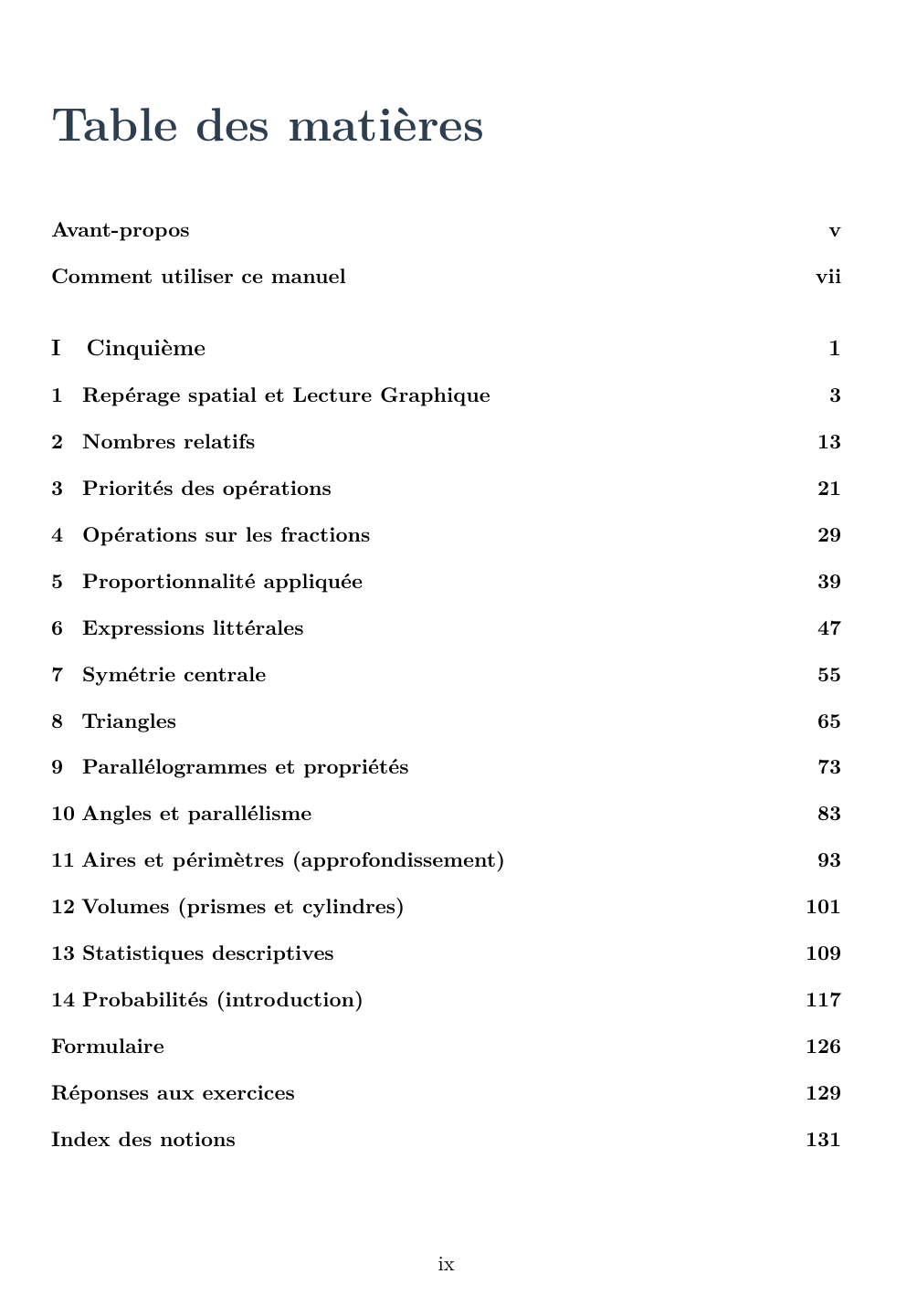 Mathématiques Cinquième - Édition professeur — page d’aperçu 1