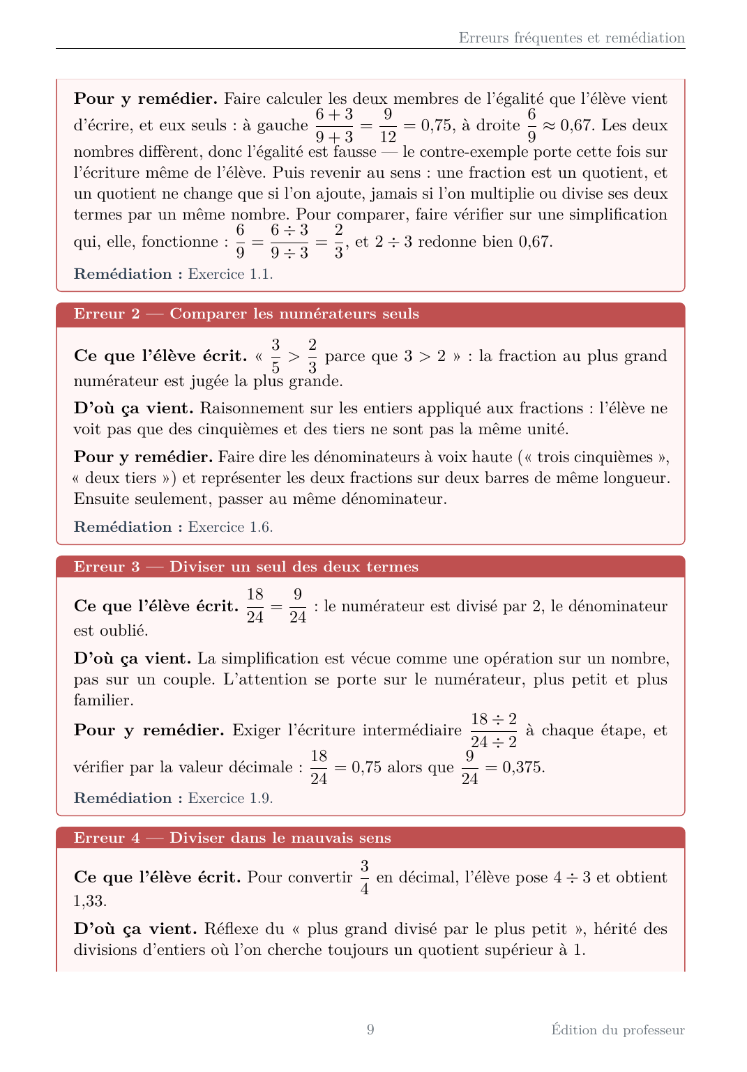 Mathématiques Sixième - Édition professeur — page d’aperçu 11