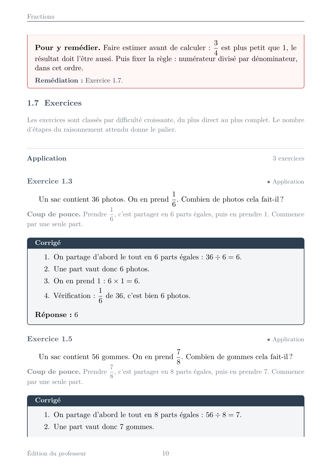 Mathématiques Sixième - Édition professeur — page d’aperçu 12