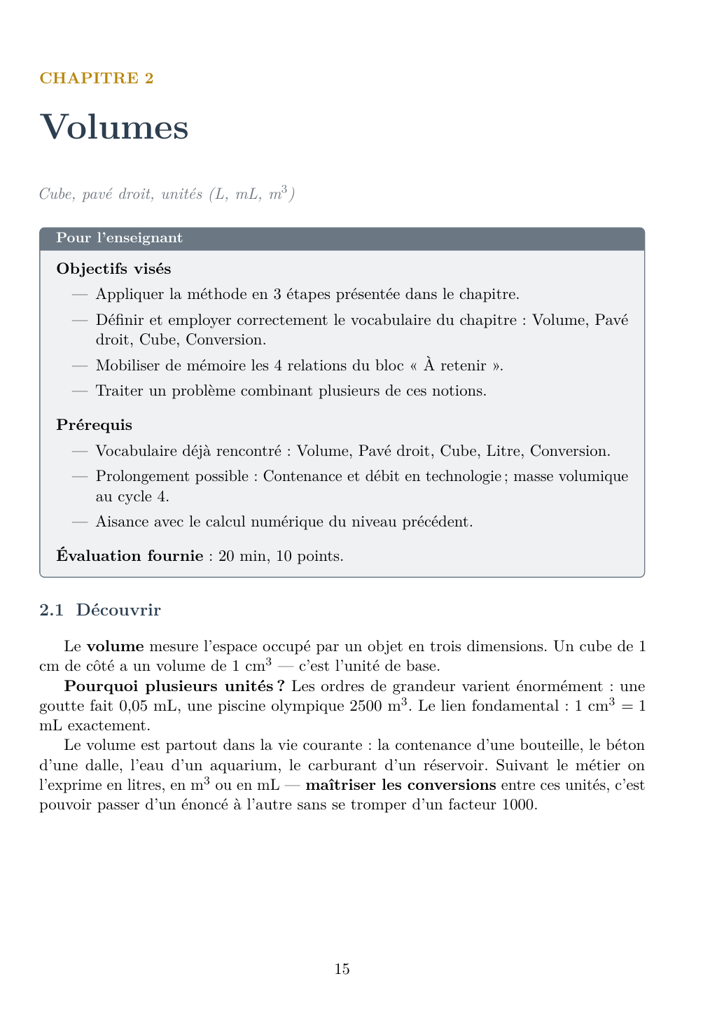 Mathématiques Sixième - Édition professeur — page d’aperçu 2