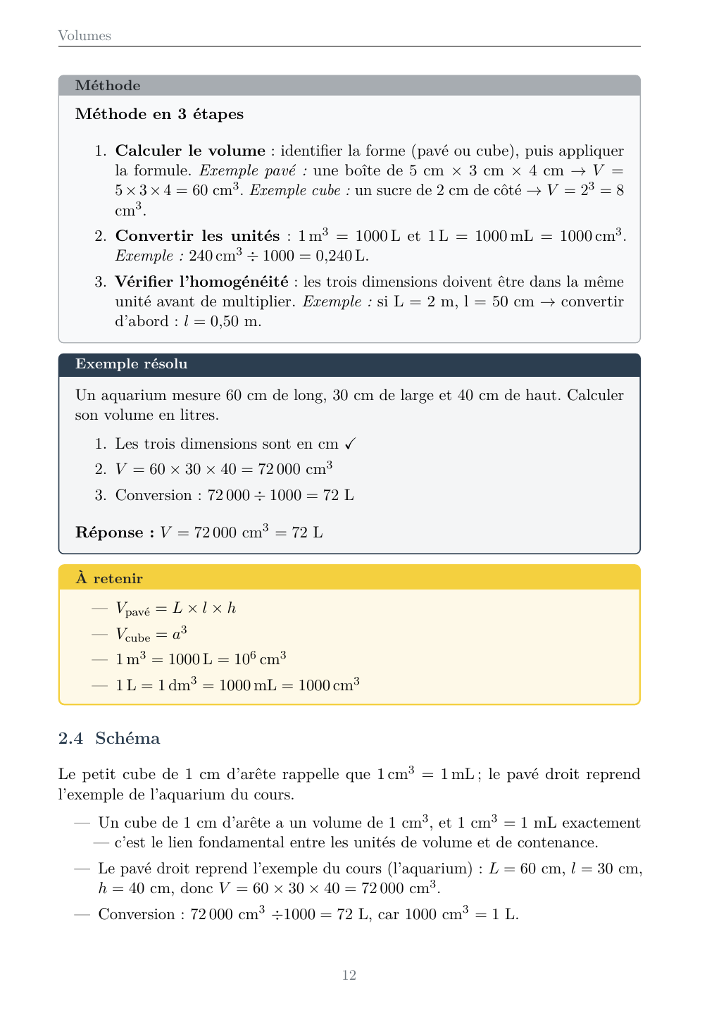 Mathématiques Collège (6e-3e) - Édition élève — page d’aperçu 2