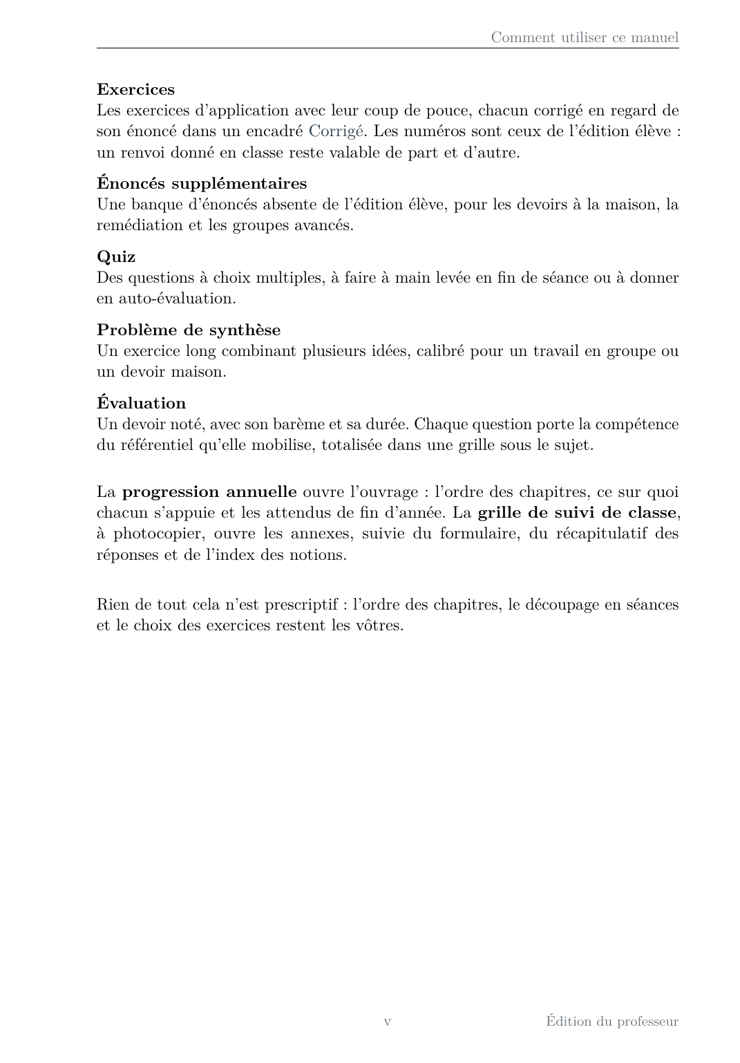 Mathématiques Collège (6e-3e) - Édition professeur — page d’aperçu 4