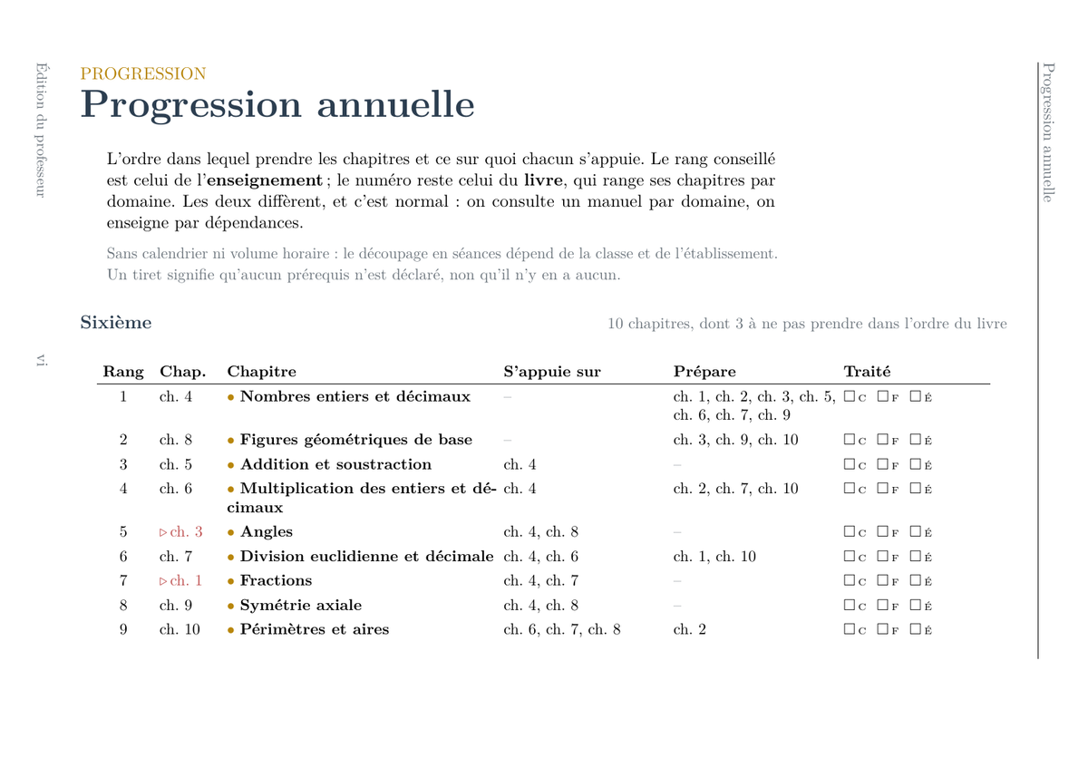 Mathématiques Collège (6e-3e) - Édition professeur — page d’aperçu 5