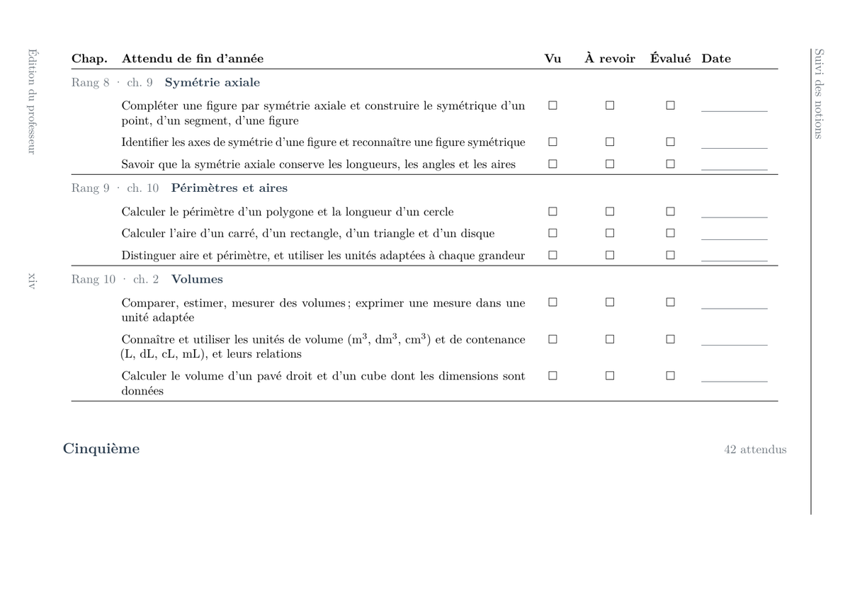 Mathématiques Collège (6e-3e) - Édition professeur — page d’aperçu 12
