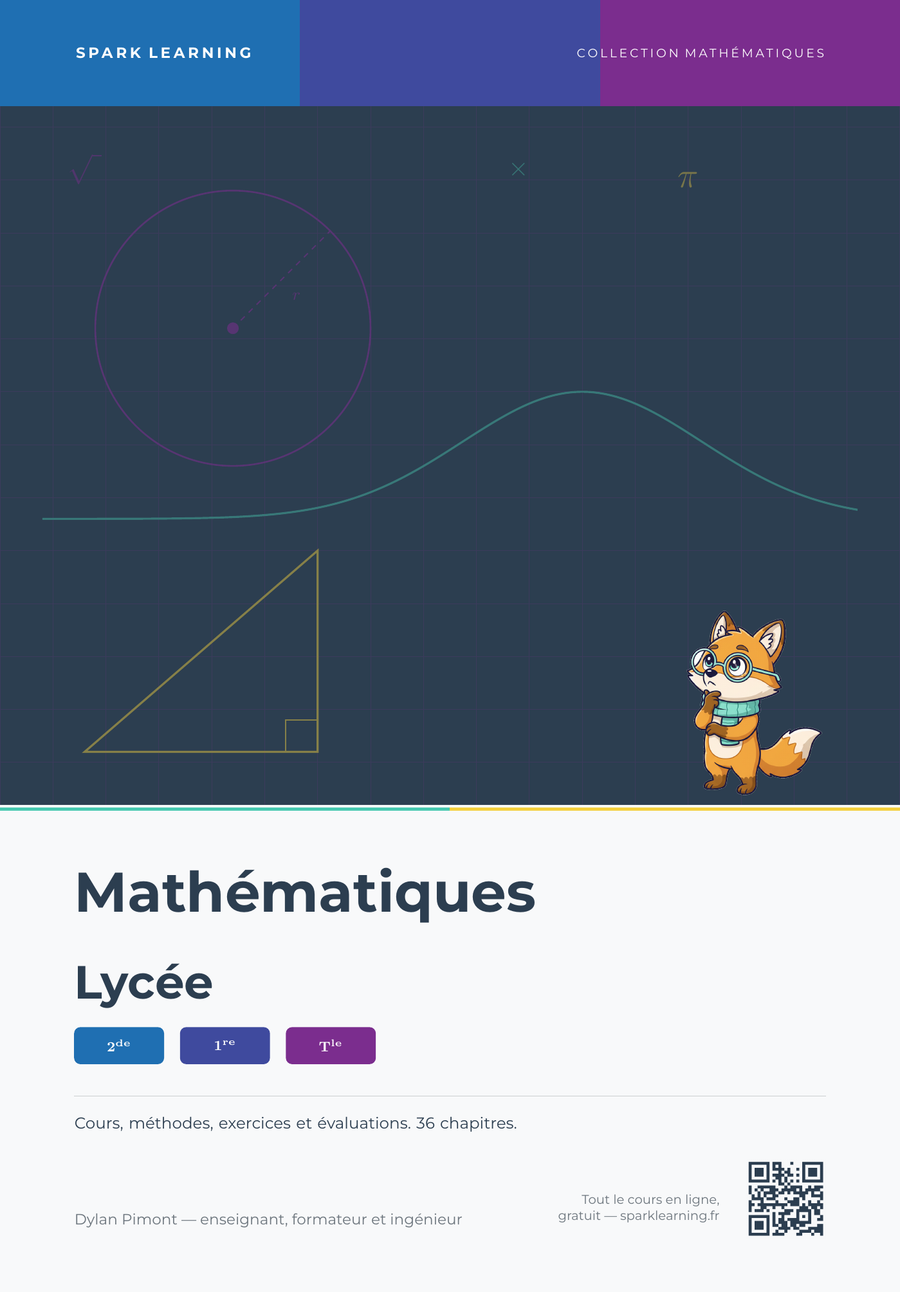 Couverture — Mathématiques Lycée, édition élève