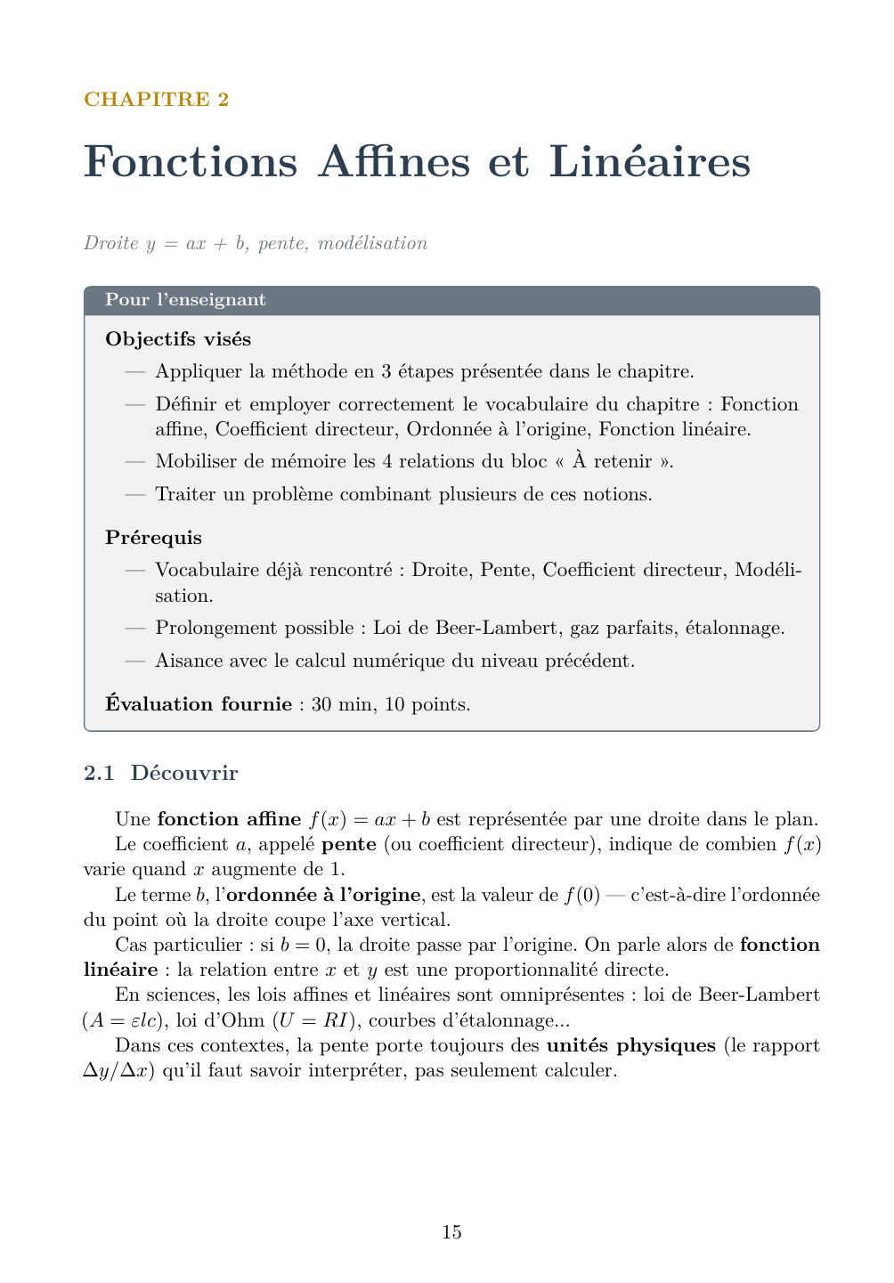 Mathématiques Lycée (2nde-Tle) - Édition professeur — page d’aperçu 2