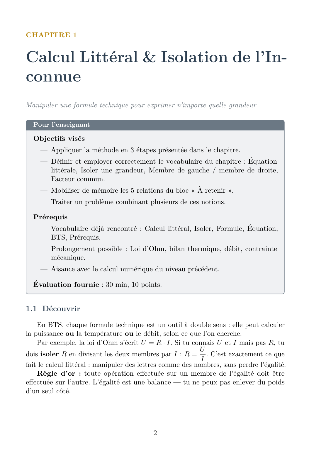 Mathématiques Remise à niveau - Édition professeur — page d’aperçu 7