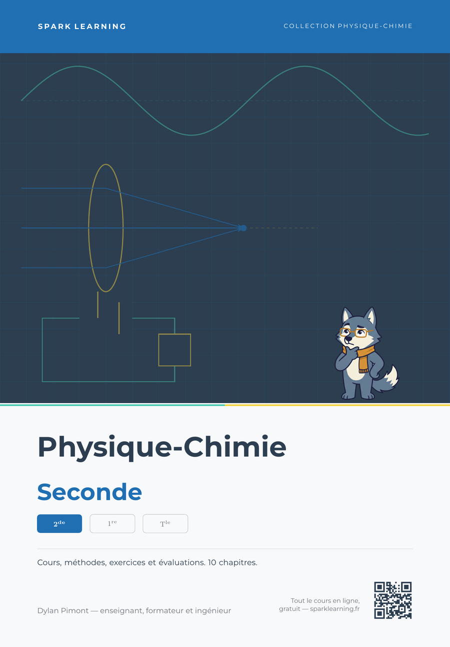 Couverture — Physique-Chimie Seconde, édition élève