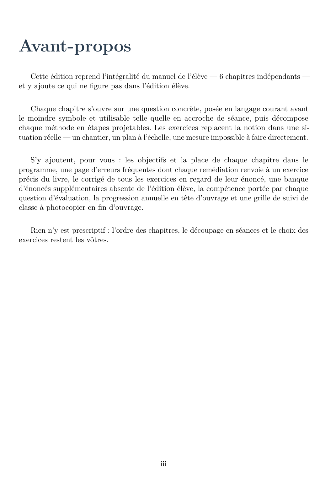 Physique-Chimie Quatrième - Édition professeur — page d’aperçu 3