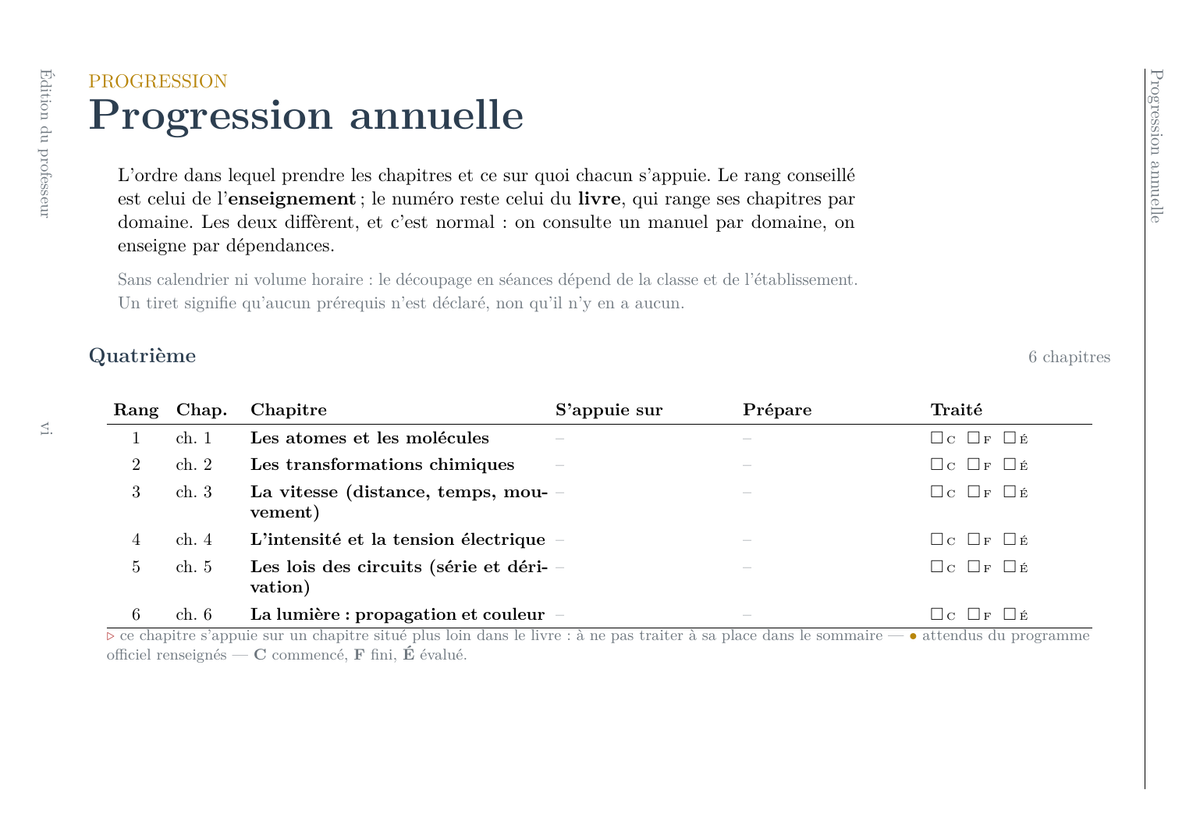 Physique-Chimie Quatrième - Édition professeur — page d’aperçu 5