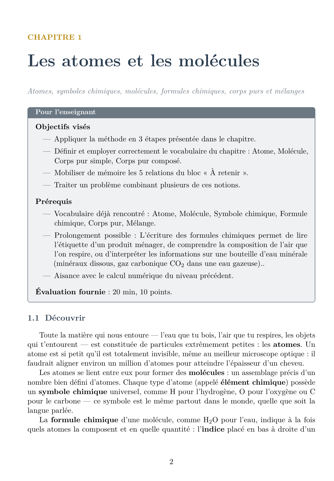 Physique-Chimie Quatrième - Édition professeur — page d’aperçu 6
