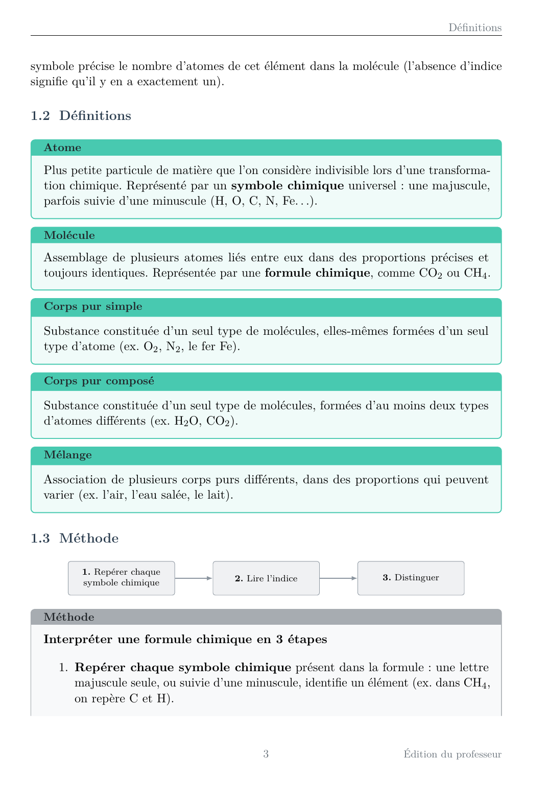 Physique-Chimie Quatrième - Édition professeur — page d’aperçu 7