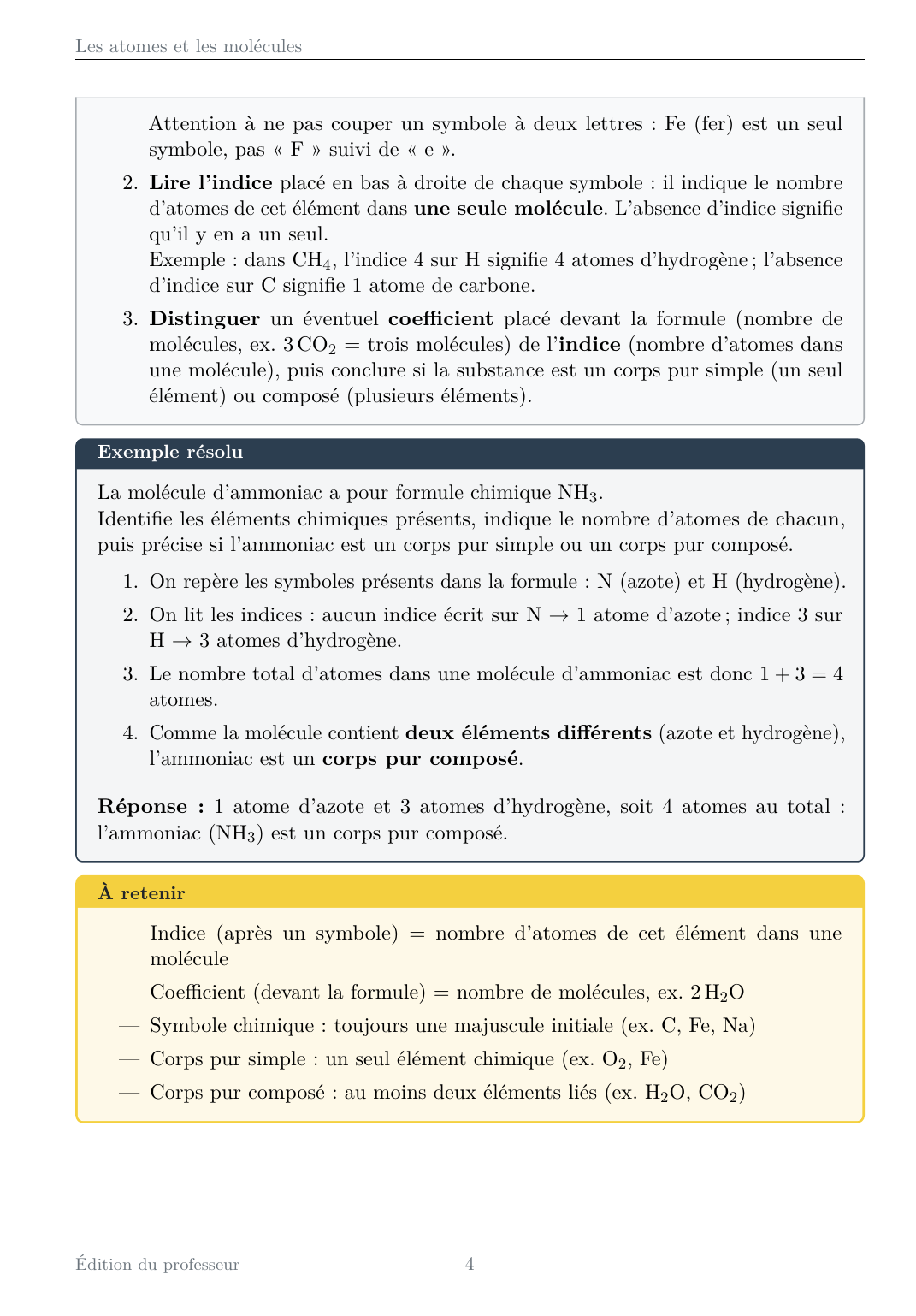 Physique-Chimie Quatrième - Édition professeur — page d’aperçu 8