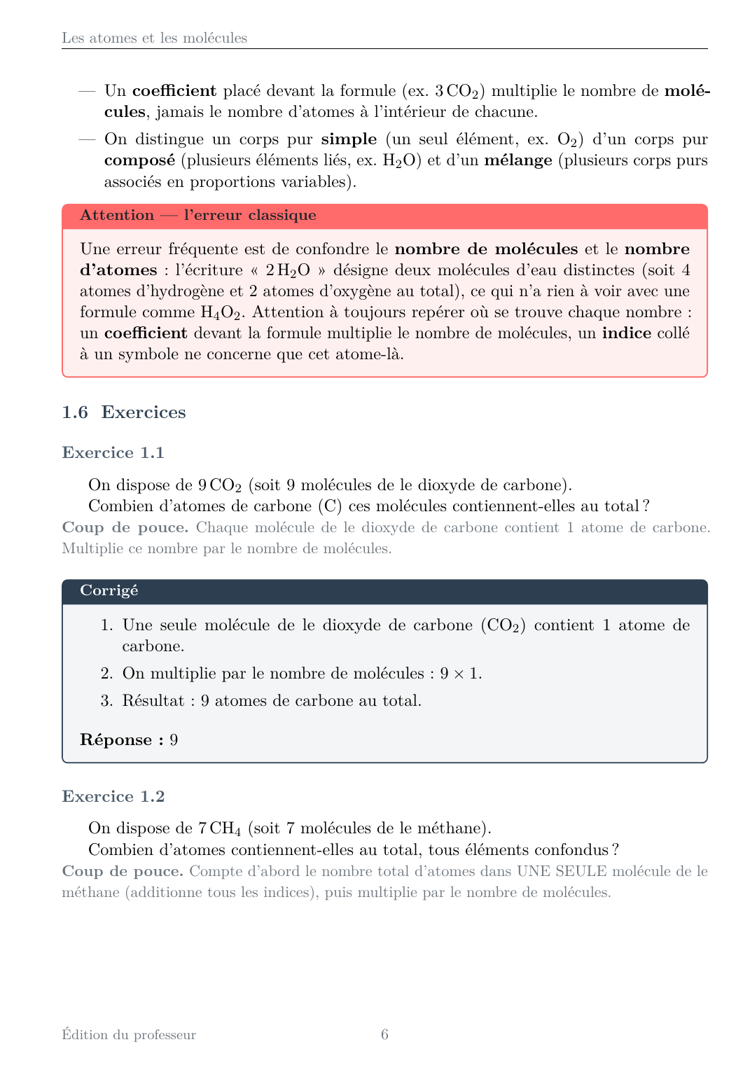 Physique-Chimie Quatrième - Édition professeur — page d’aperçu 10