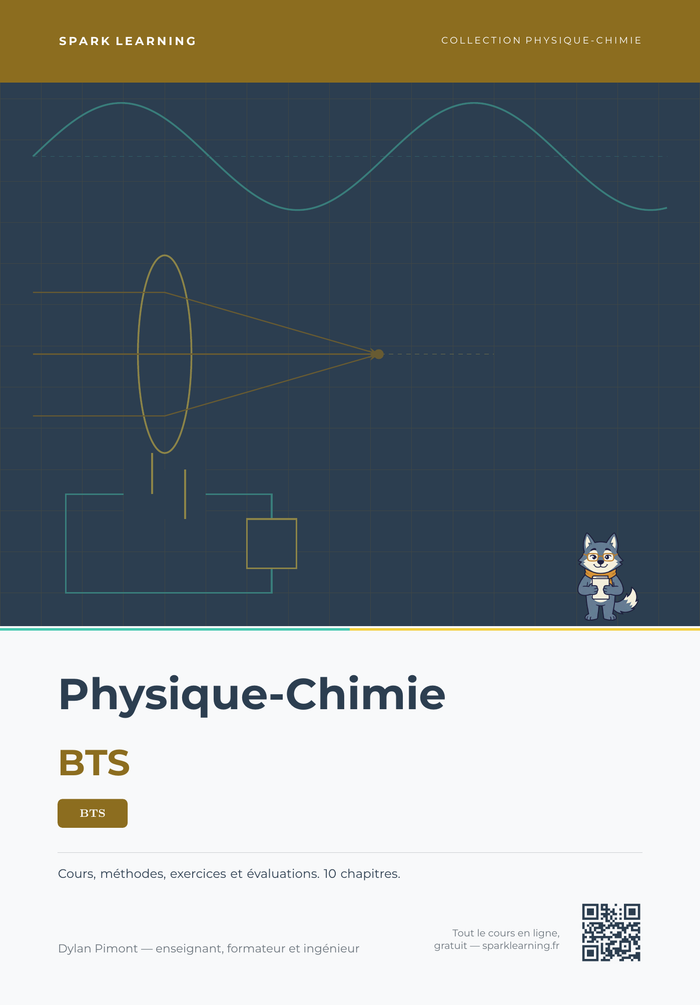Couverture — Physique-Chimie BTS, édition élève