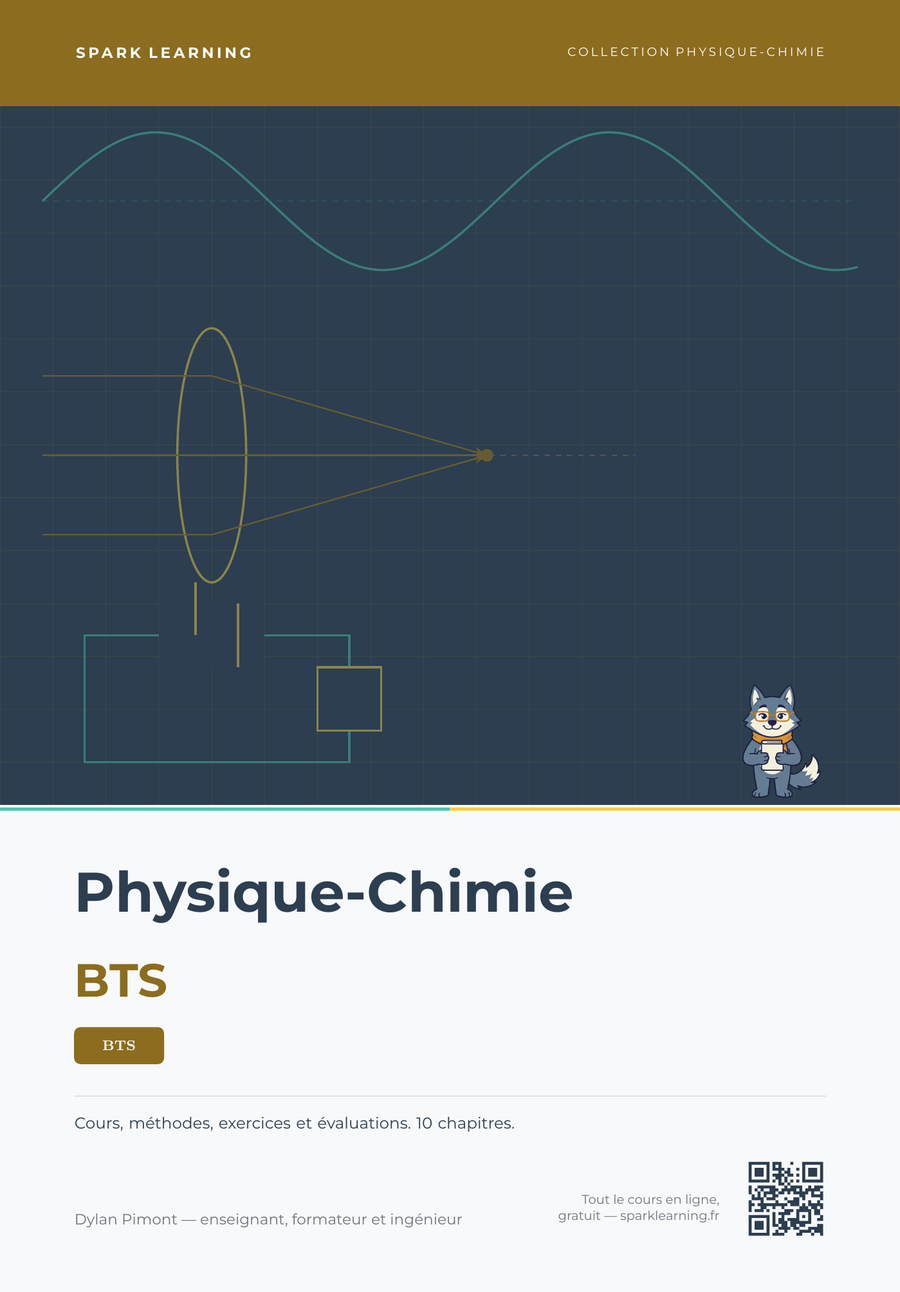 Couverture — Physique-Chimie BTS, édition élève