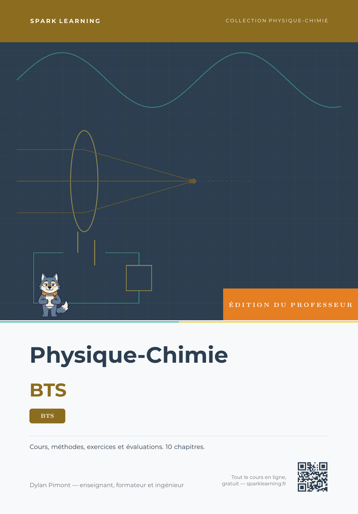 Couverture — Physique-Chimie BTS, édition professeur