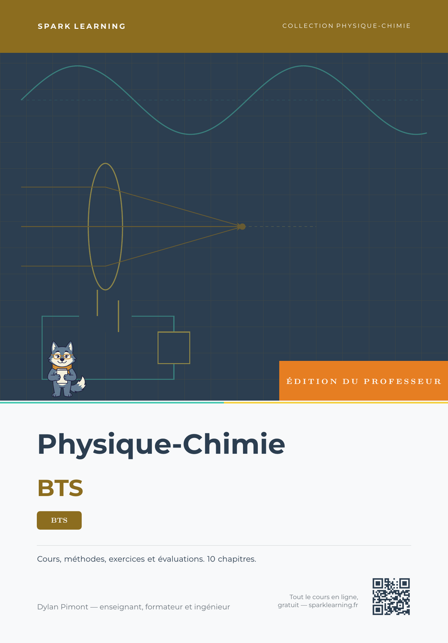 Couverture — Physique-Chimie BTS, édition professeur