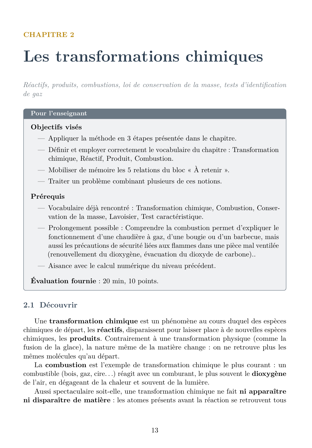 Physique-Chimie Collège (4e-3e) - Édition professeur — page d’aperçu 2