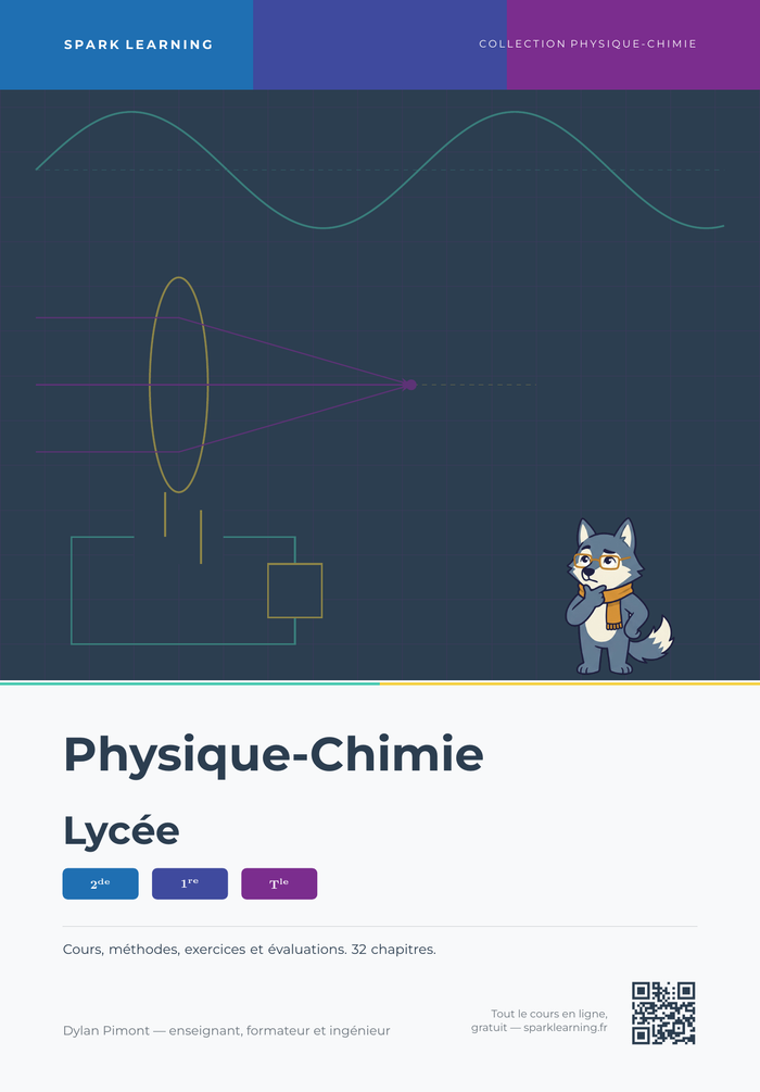 Couverture — Physique-Chimie Lycée, édition élève