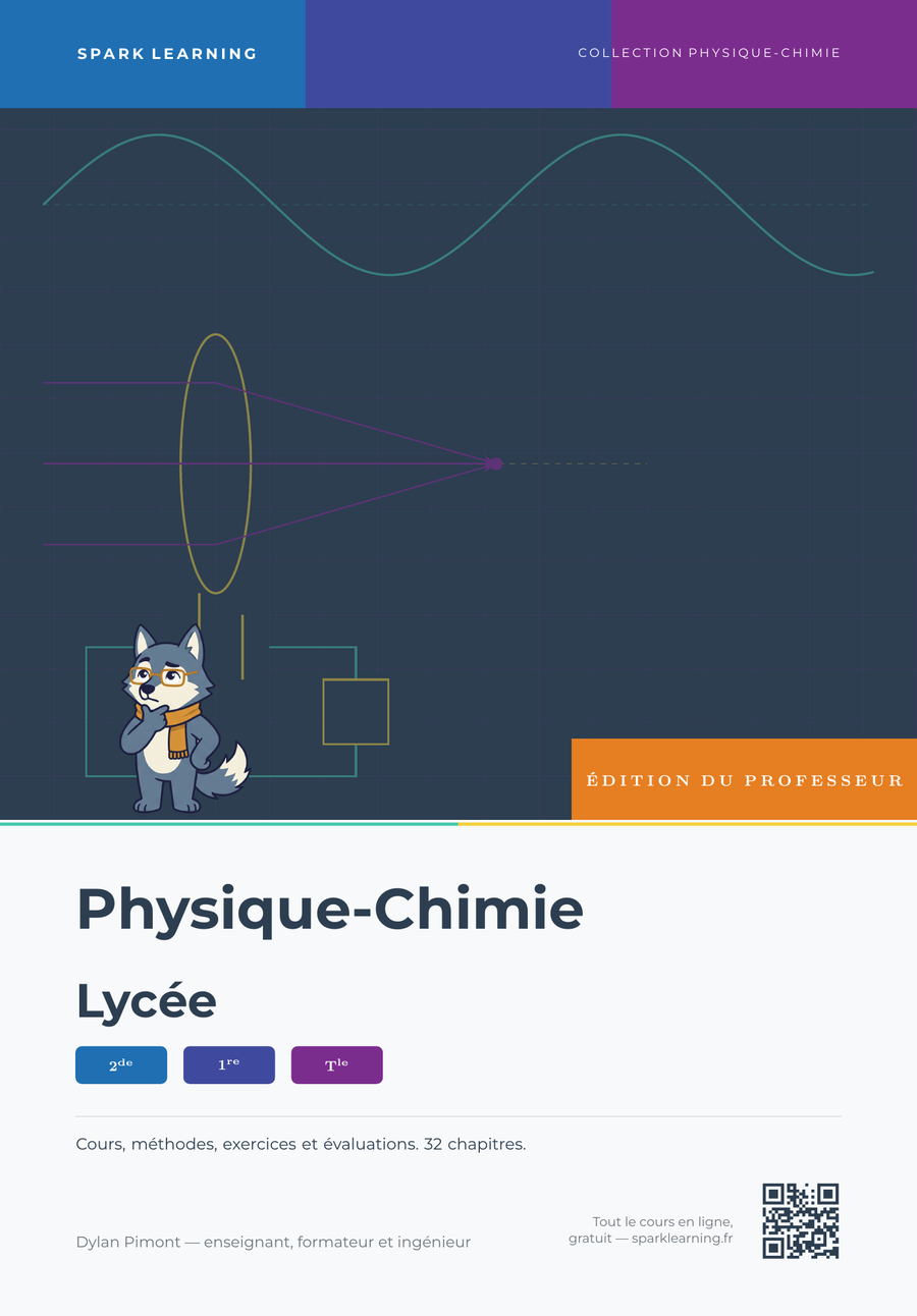 Couverture — Physique-Chimie Lycée, édition professeur